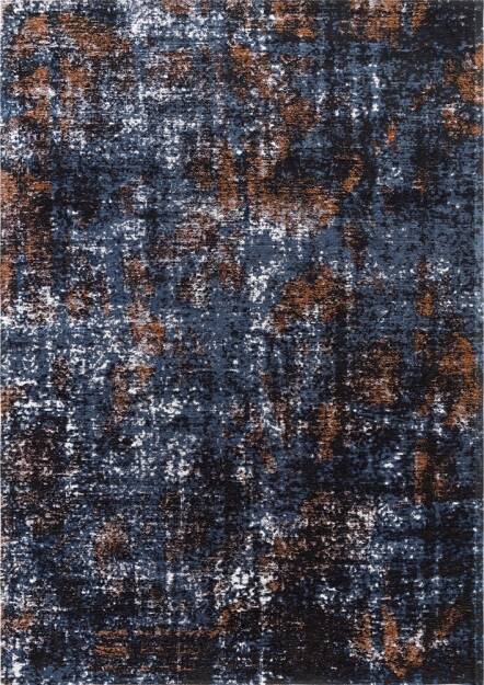 Dywan Carpet Decor Flame Rusty Blue