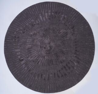 Dywan Carpet Decor Handmade Collection Radius Dark Grey