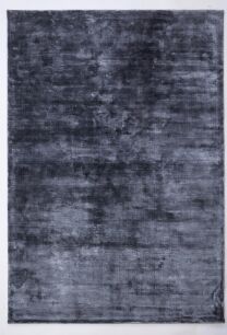 Dywan Carpet Decor Handmade Collection Plain Dark Blue